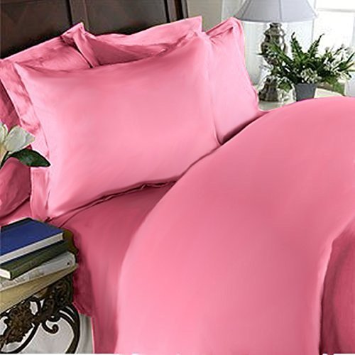 Elegant Comfort Luxury Queen 1500 Microfiber Sheets - Hotel Quality, Deep Pocket, Wrinkle Resistant Light Pink