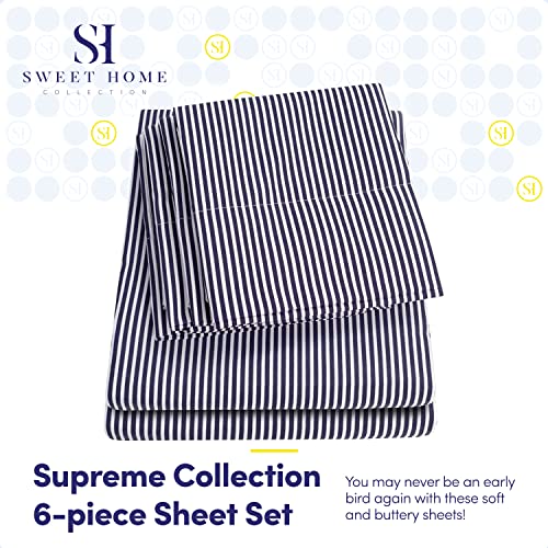 Sweet Home Collection: 1500 Thread Count Queen Sheet Set